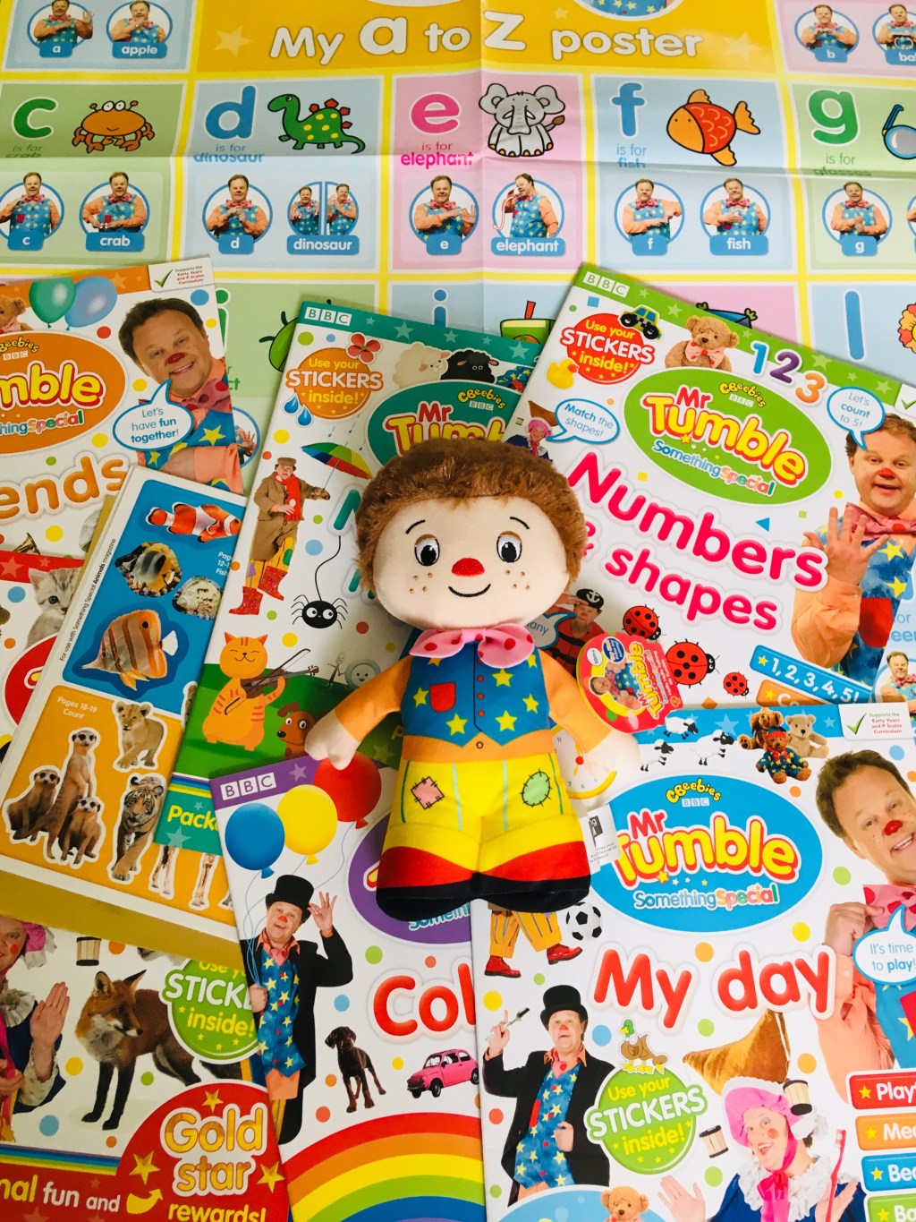 Facebook Giveaway and Review: Mr Tumble Play Pack (which includes a small Talking/Singing Plush Toy Mr&nbsp;Tumble!)