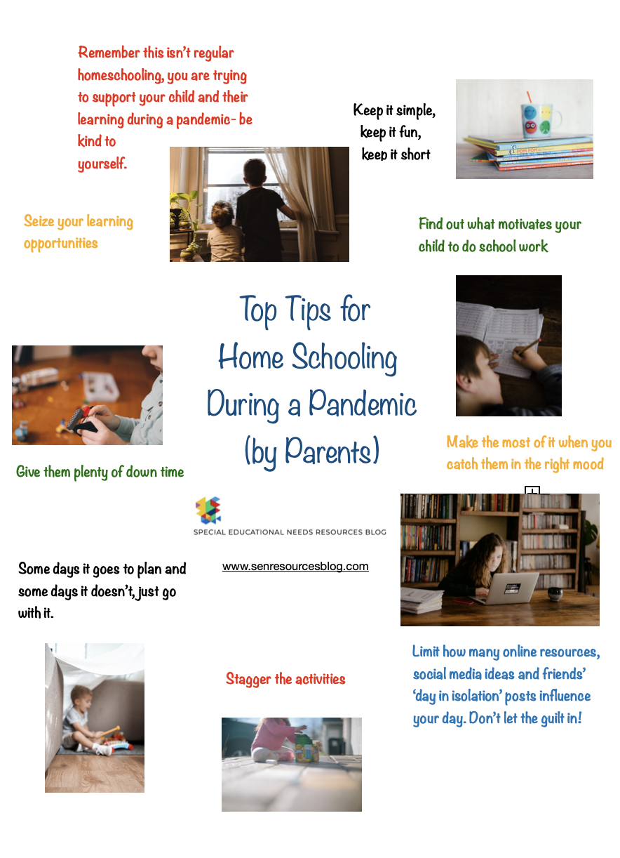 Top Tips from Parents on Home Schooling During a Pandemic. – The SEN ...
