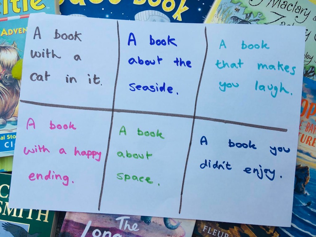 Book Bingo- Summer Holiday&nbsp;Activity